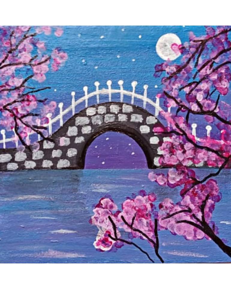 Original Other Landscape Painting by Laraib Latif