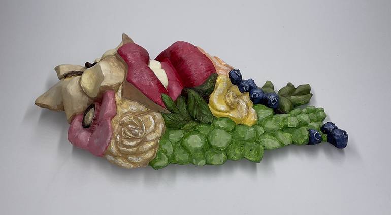 Original Botanic Sculpture by Julia Hardy