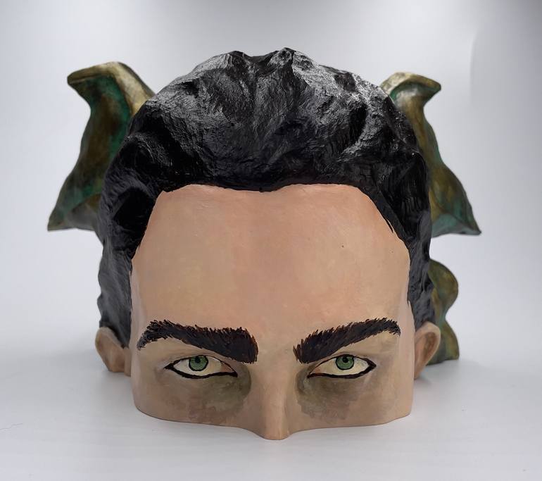 Original Conceptual Fantasy Sculpture by J Hardy