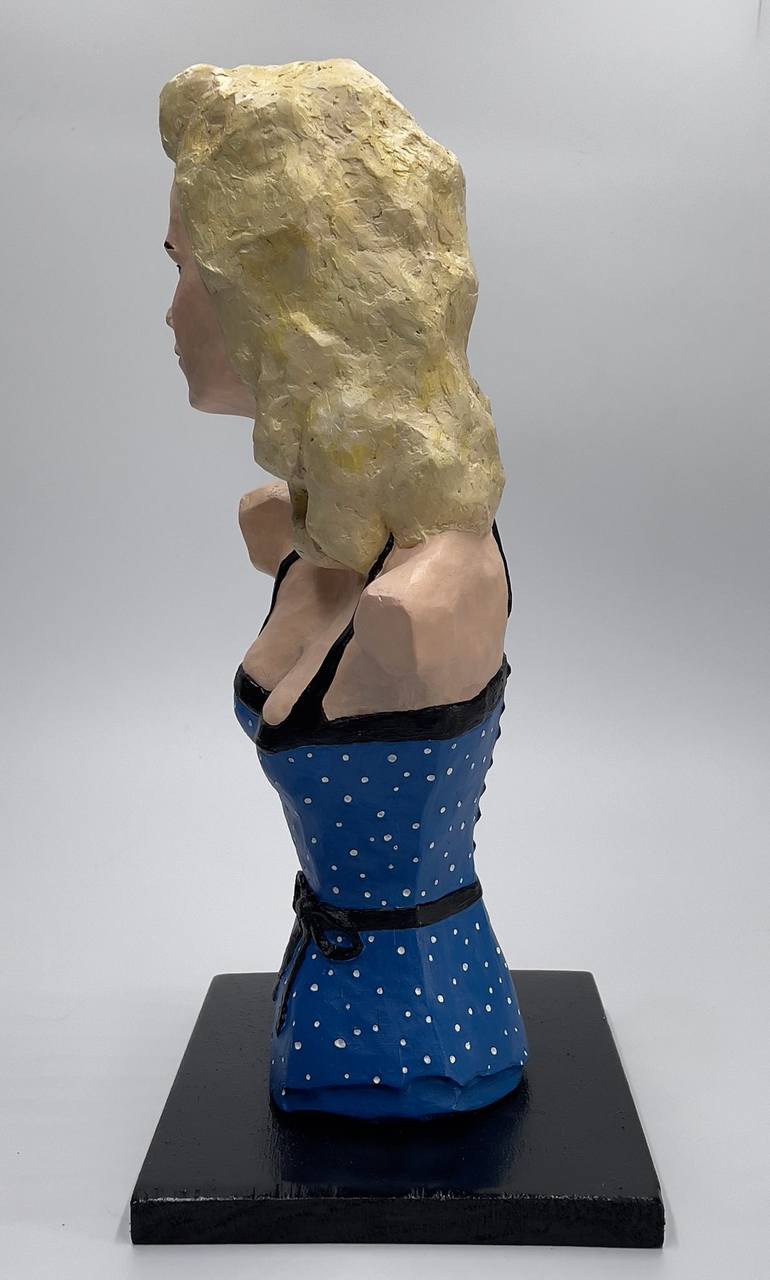 Original Surrealism Women Sculpture by J Hardy