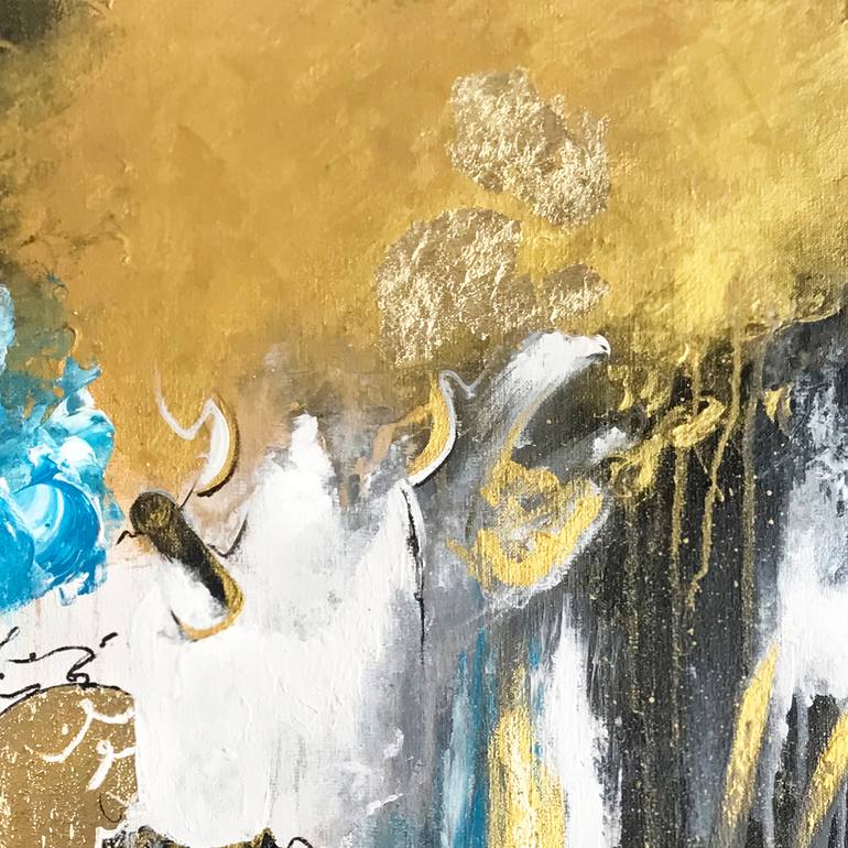 Original Conceptual Pop Culture/Celebrity Painting by Qazi Shaharyar  Akhter