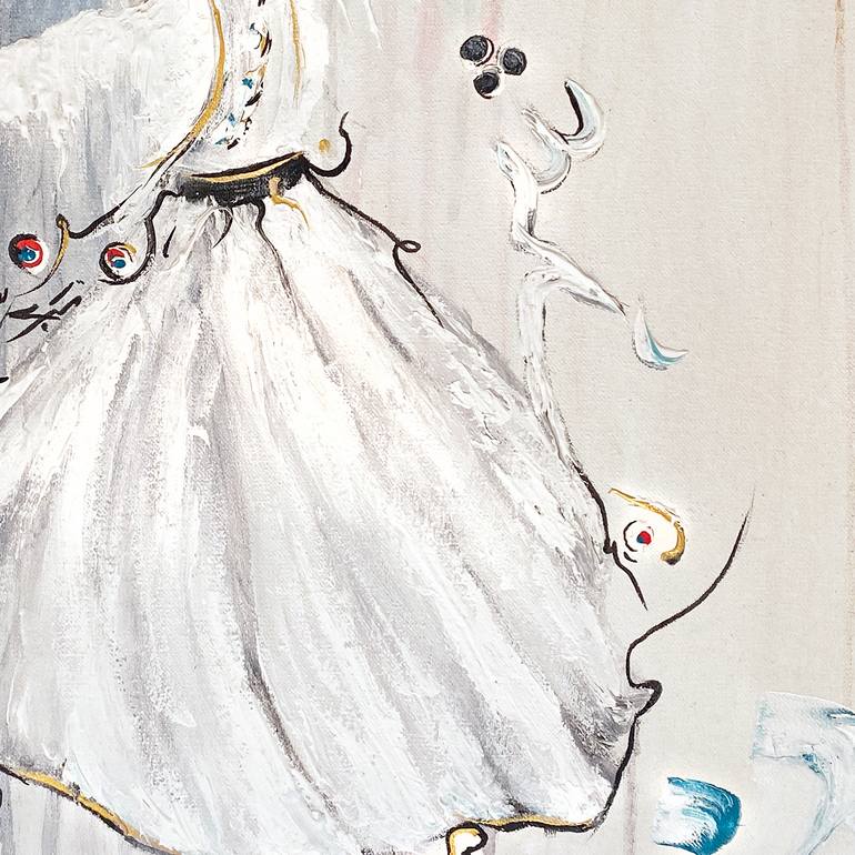 Original Realism Pop Culture/Celebrity Painting by Qazi Shaharyar  Akhter