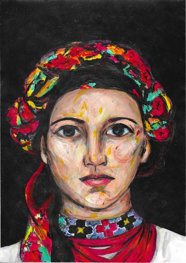 Print of Portrait Paintings by Arina Fokina