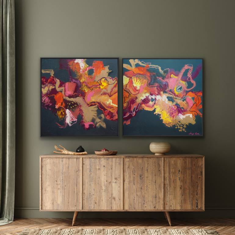 Original Abstract Painting by Anya Love