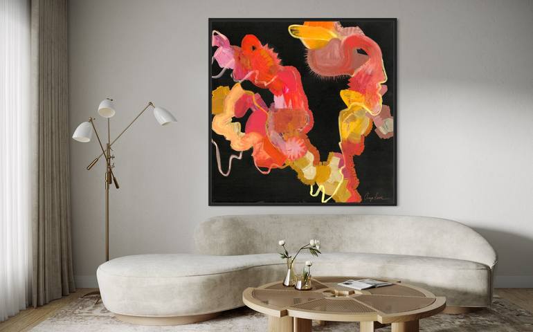 Original Abstract Expressionism Abstract Painting by Anya Love