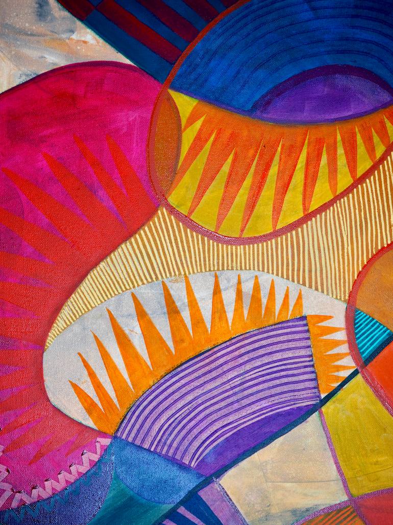 Original Abstract Expressionism Abstract Painting by Anya Love