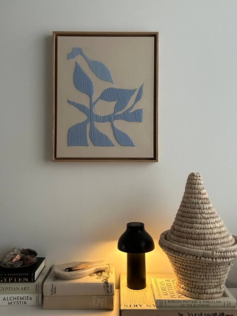 Original Minimalism Abstract Mixed Media by Silvija Kicivoj