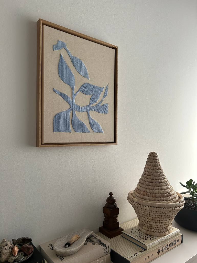 Original Minimalism Abstract Mixed Media by Silvija Kicivoj