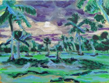 Print of Expressionism Landscape Paintings by John Williams