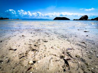 Koh Phangan Beach, with Samui in the Distance thumb