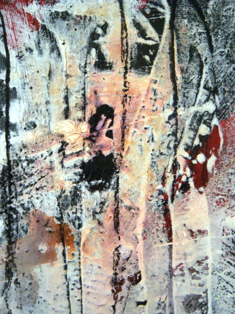 Original Abstract Light Painting by Hadjira Bayou