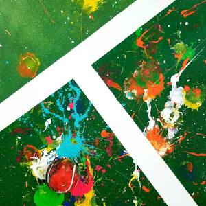Collection Tennis Abstract Expressionism