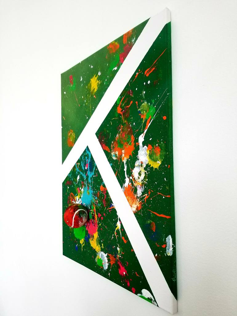 Original Abstract Painting by Fran Larios