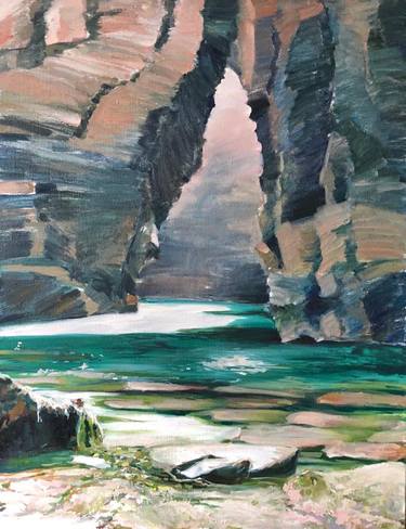 Print of Realism Seascape Paintings by Anna Bondar