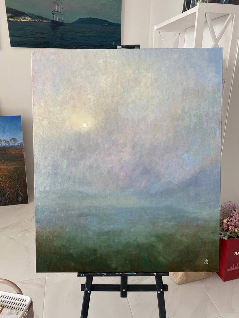 Original Impressionism Abstract Painting by Anna Bondar