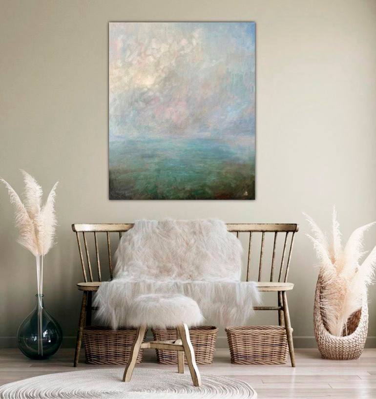 Original Impressionism Abstract Painting by Anna Bondar