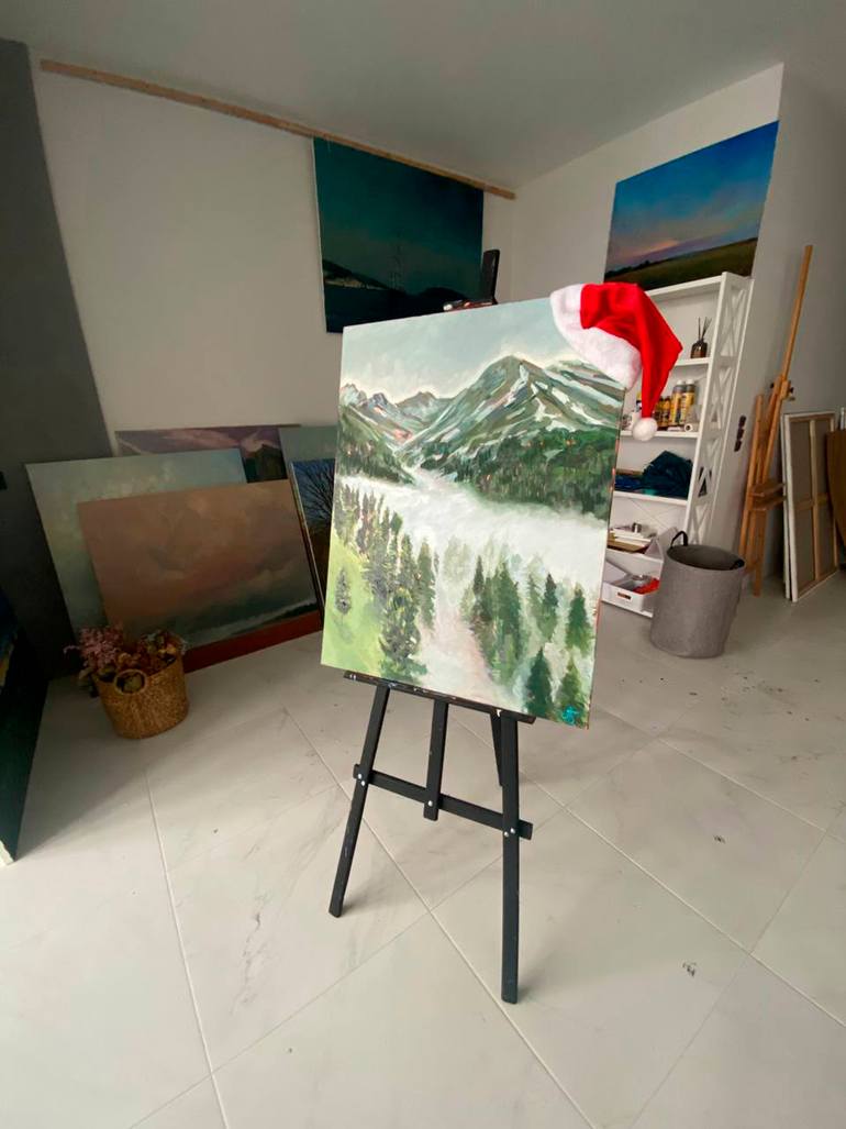 Original Realism Landscape Painting by Anna Bondar