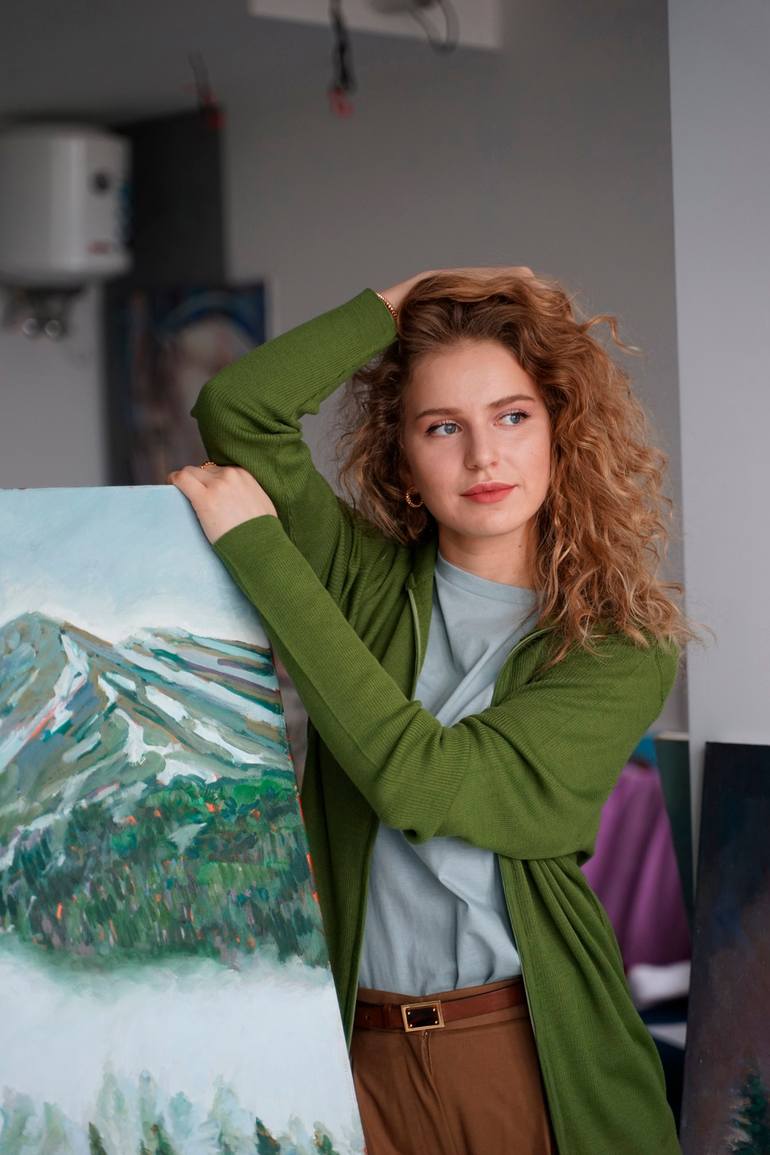 Original Realism Landscape Painting by Anna Bondar