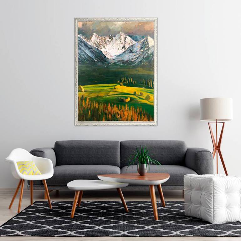 Original Realism Landscape Painting by Anna Bondar