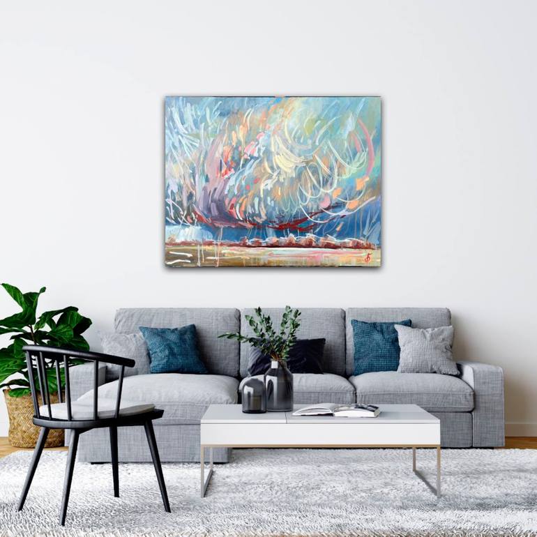 Original Abstract Painting by Anna Bondar