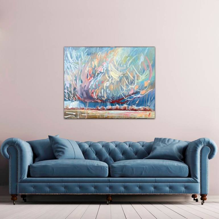 Original Abstract Painting by Anna Bondar