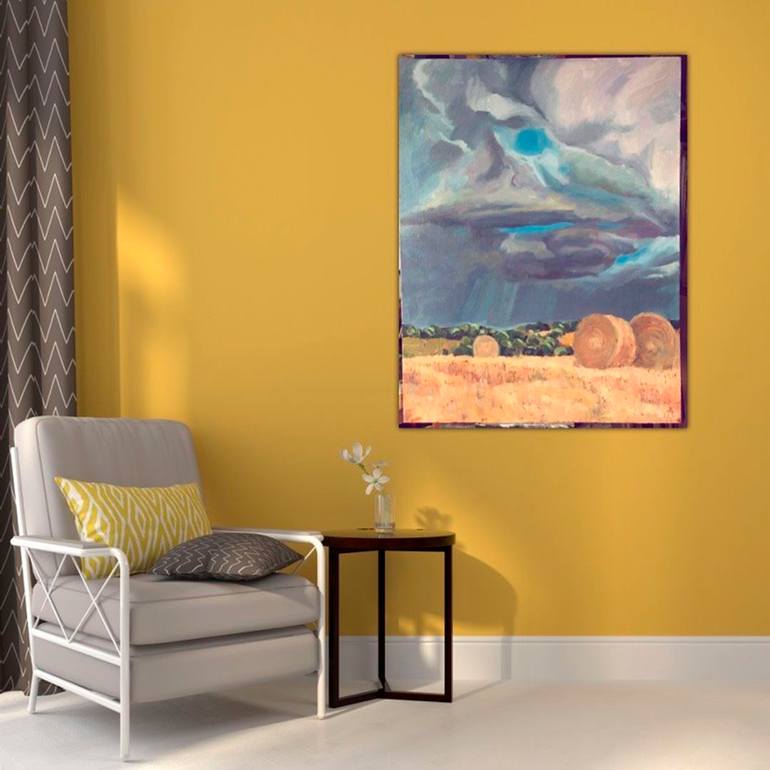 Original Impressionism Landscape Painting by Anna Bondar