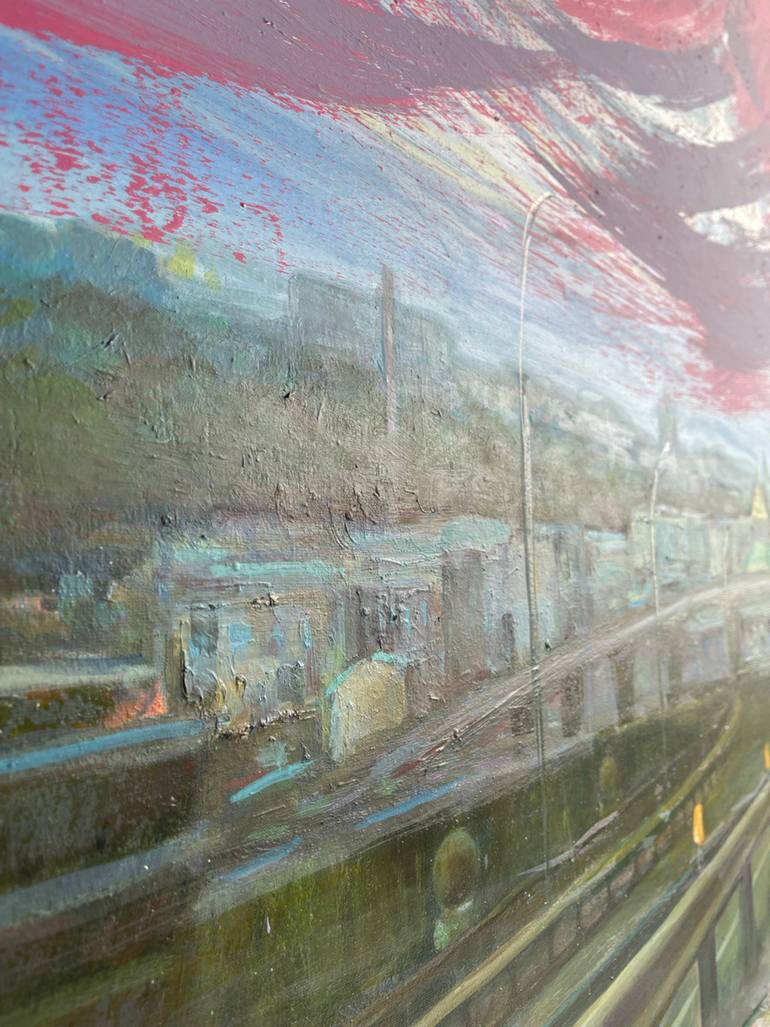 Original Impressionism Abstract Painting by Anna Bondar