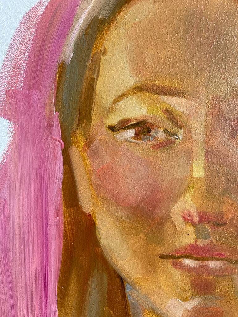 Original Figurative People Painting by Anna Bondar