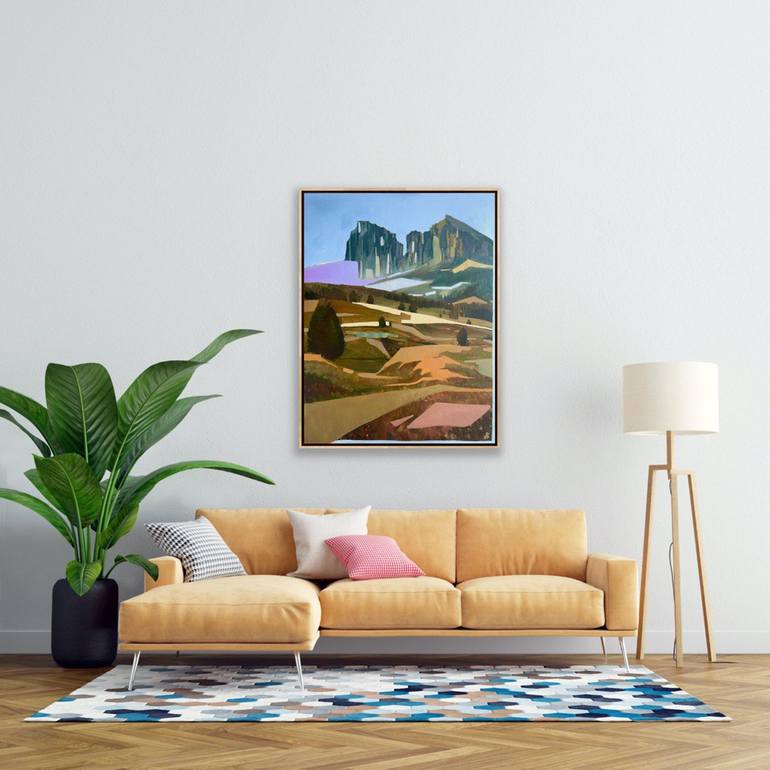 Original Modern Landscape Painting by Anna Bondar