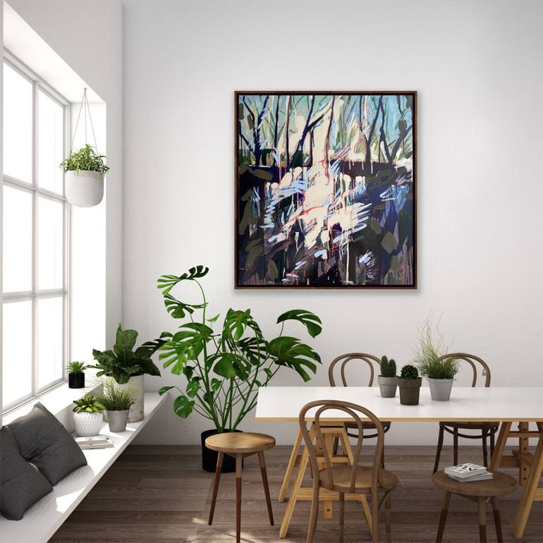 Original Modernism Abstract Painting by Anna Bondar