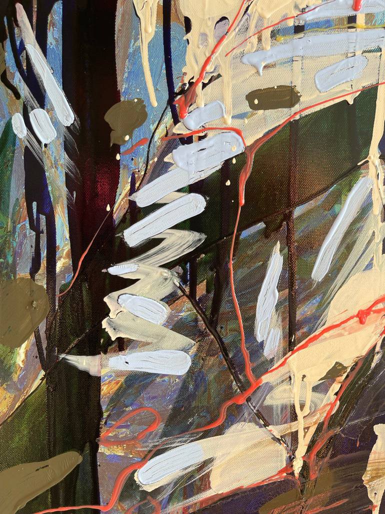 Original Modernism Abstract Painting by Anna Bondar