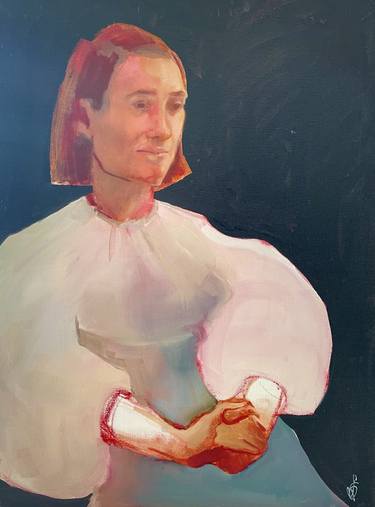 Print of Portrait Paintings by Anna Bondar