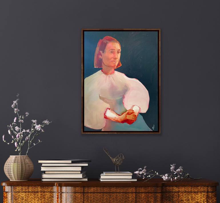 Original Figurative People Painting by Anna Bondar