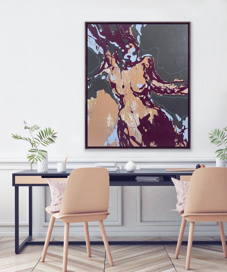 Original Expressionism Abstract Painting by Anna Bondar