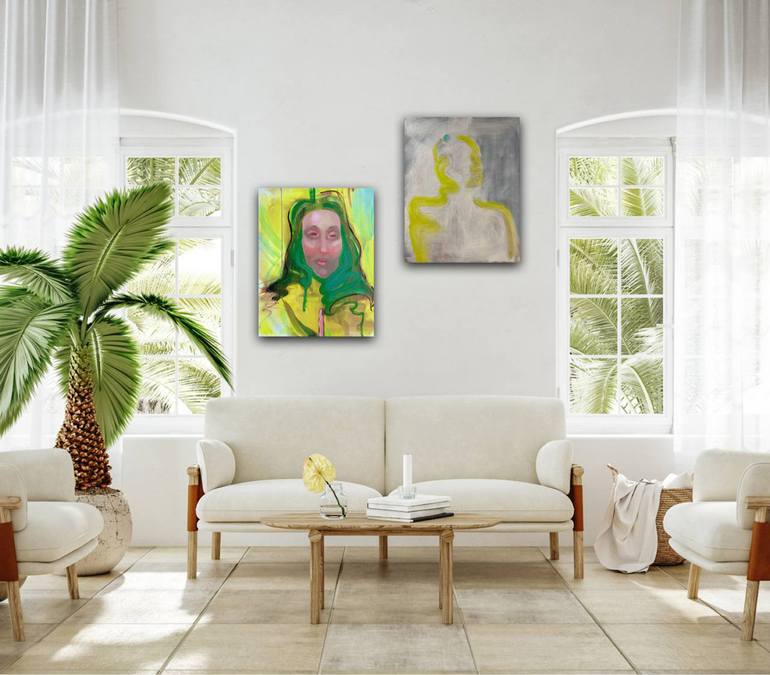Original Minimalism Abstract Painting by Anna Bondar