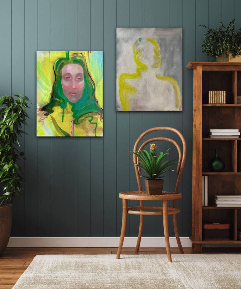 Original Minimalism Abstract Painting by Anna Bondar