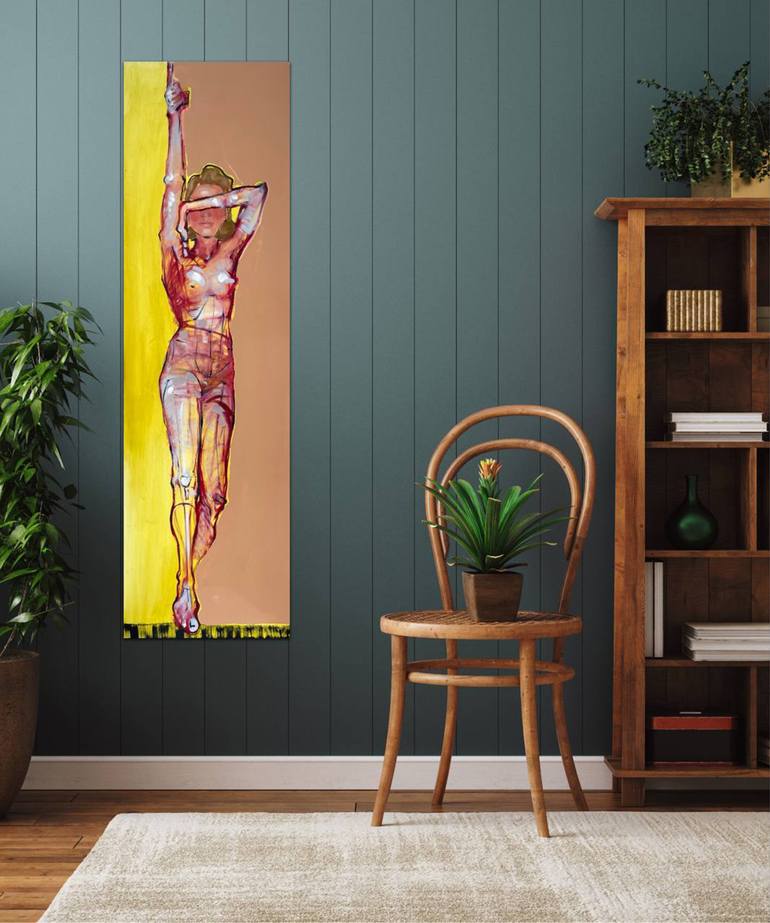Original Abstract Women Painting by Anna Bondar