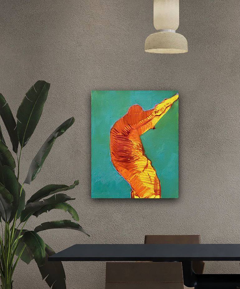 Original Abstract People Painting by Anna Bondar