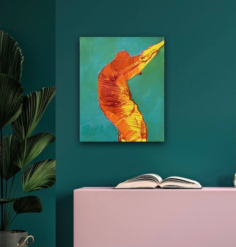 Original Abstract People Painting by Anna Bondar