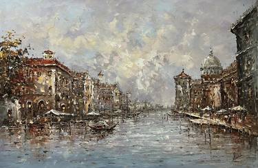 Venice oil painting impressionism thumb