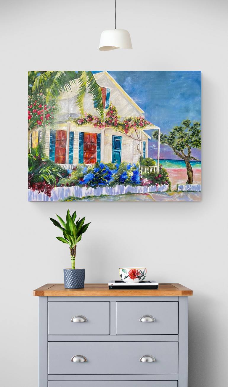 Original Other Beach Painting by Rebecca  Lee Dache