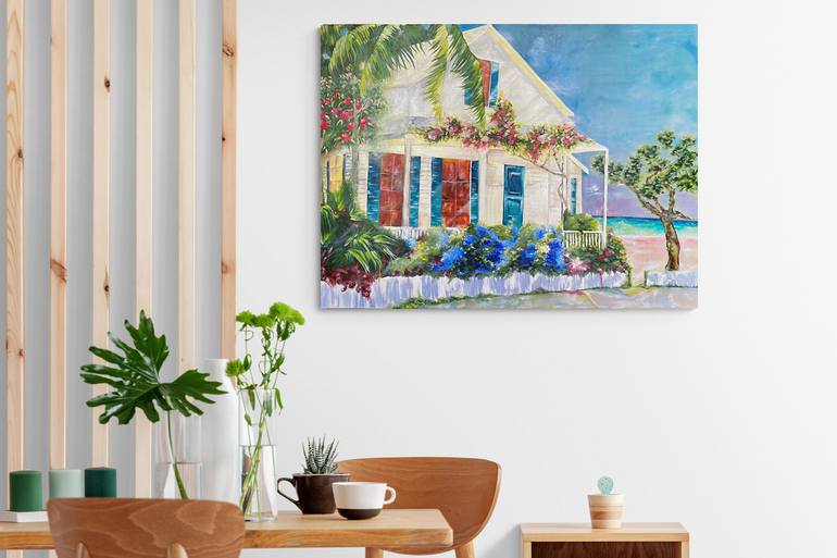 Original Other Beach Painting by Rebecca  Lee Dache