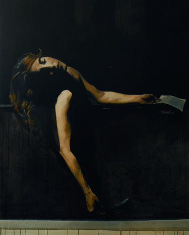 Print of Realism Mortality Paintings by Ana Mendez