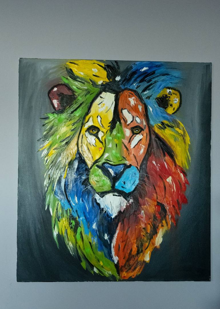 Original Fine Art Animal Painting by Alina Odwyer