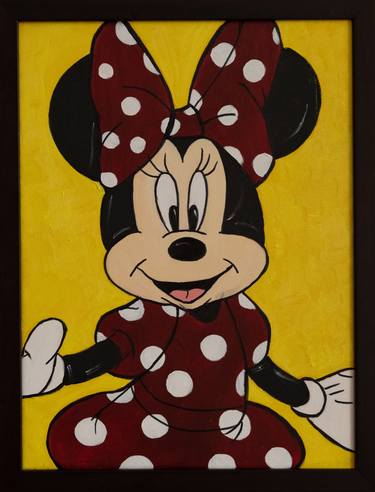 Minnie mouse cartoon  painting thumb