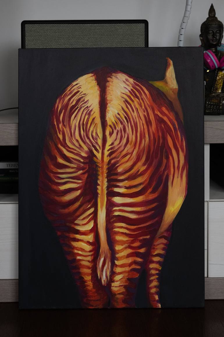 Original Figurative Animal Painting by Alina Odwyer