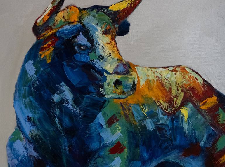 Original Figurative Animal Painting by Alina Odwyer