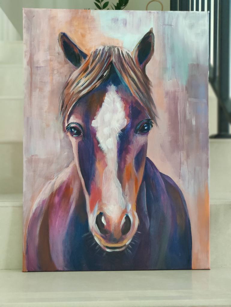 Original Animal Painting by Alina Odwyer