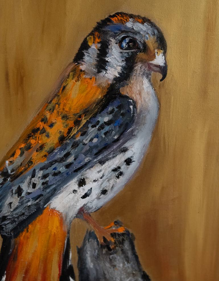 Original Abstract Animal Painting by Alina Odwyer