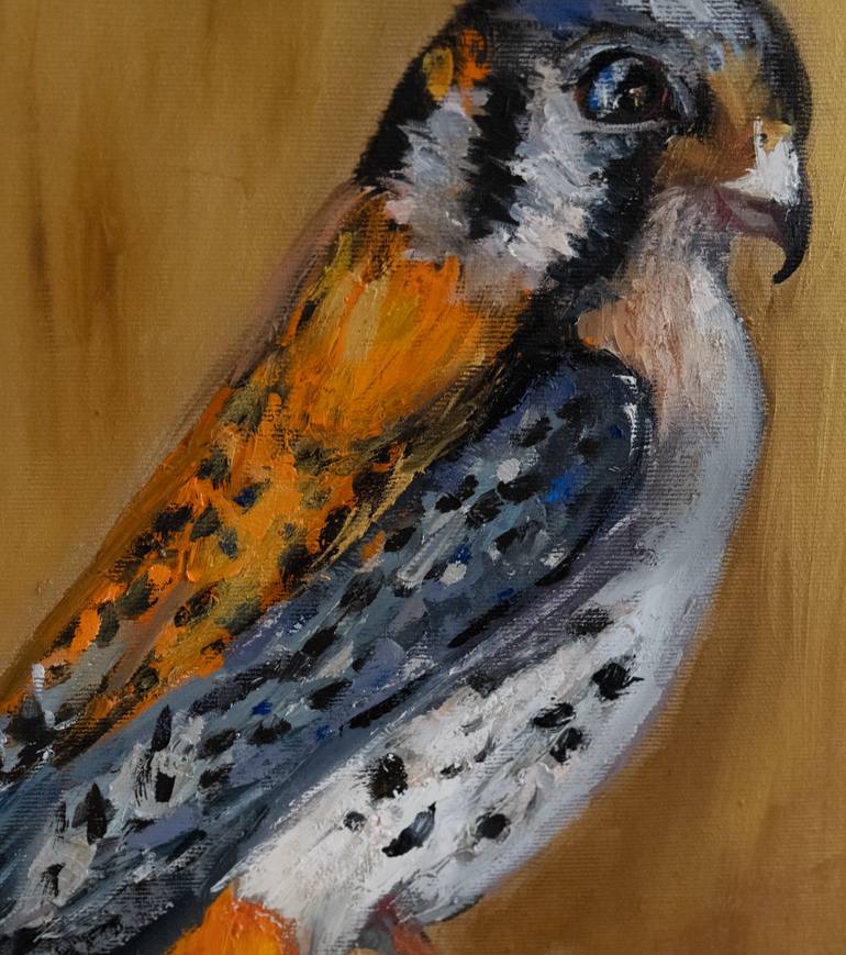 Original Abstract Animal Painting by Alina Odwyer